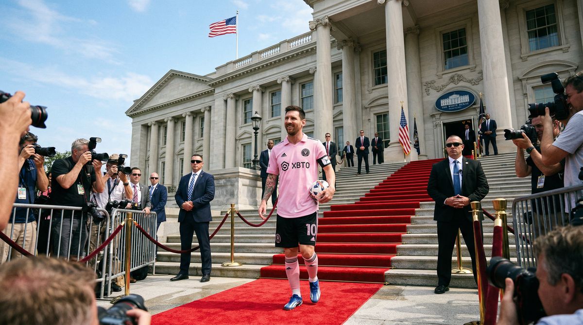 Messi's entrance, Beckham's no-show and an A-Rod cameo at the White House